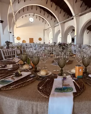 Boda de M & A en Fundación Patrimonio Comunal Olivarero